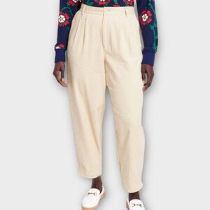 Rowing Blazers x Target Women’s Pants Size 8 Corduroy High Waisted Neutral NWT